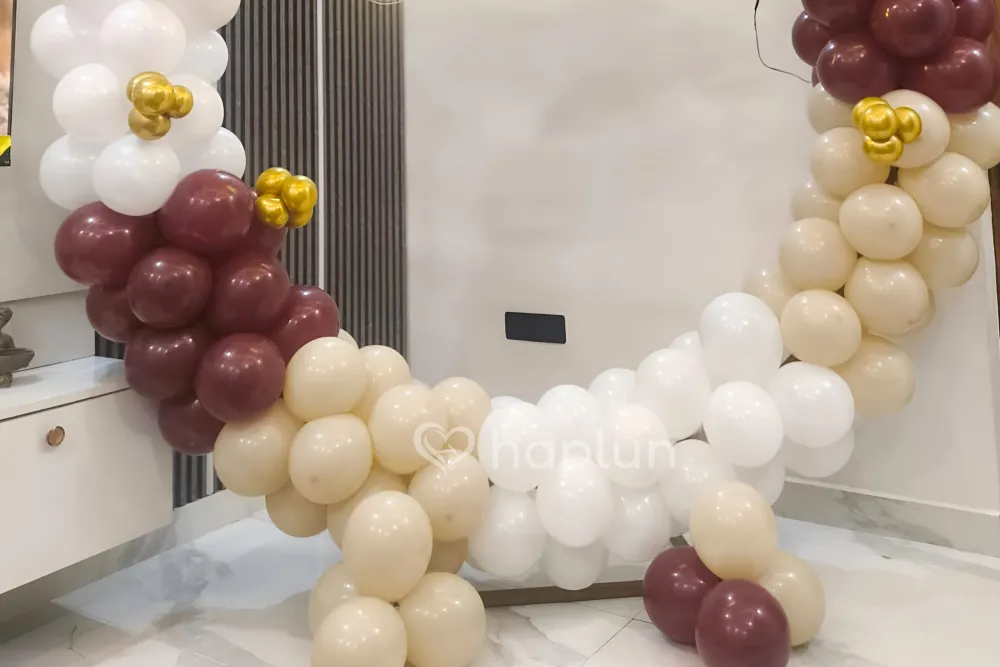 Birthday Balloon Surprie Ring Decor