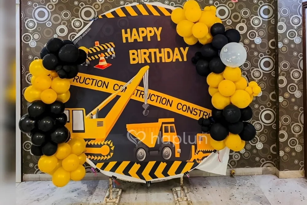 Construction Theme Ring Decor