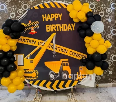 Construction Theme Ring Decor