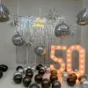 Silver Shimmer Birthday Setup