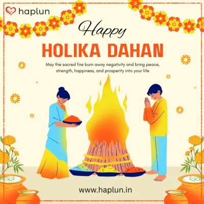 Happy Holika Dahan Wish