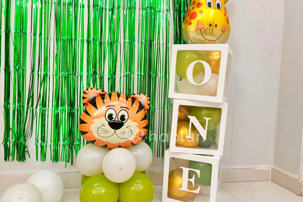 Jungle Theme  Birthday Decor
