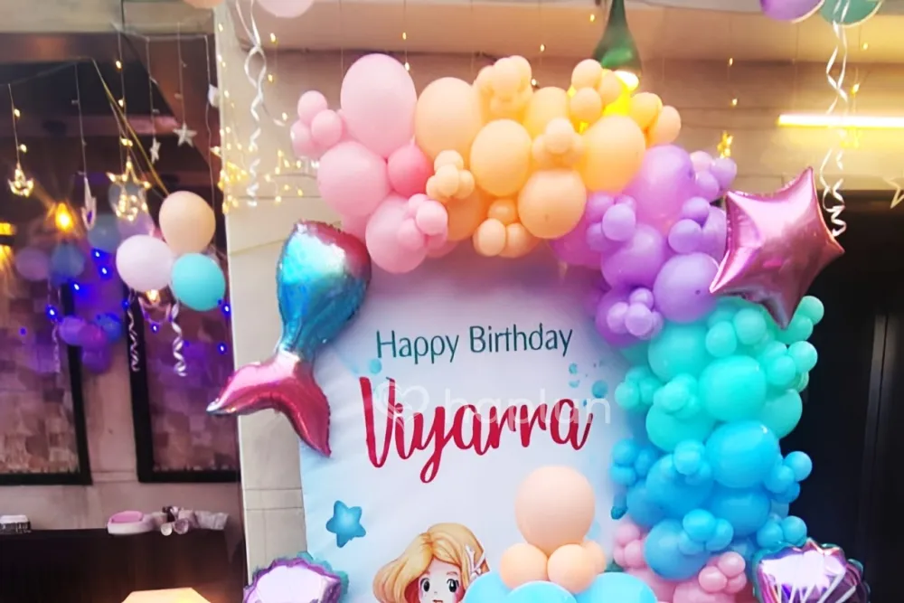 Mermaid Theme  Balloon Decoration