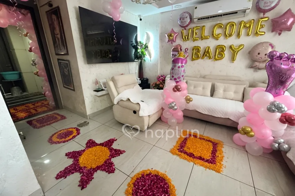 Pink Welcome Theme Decor