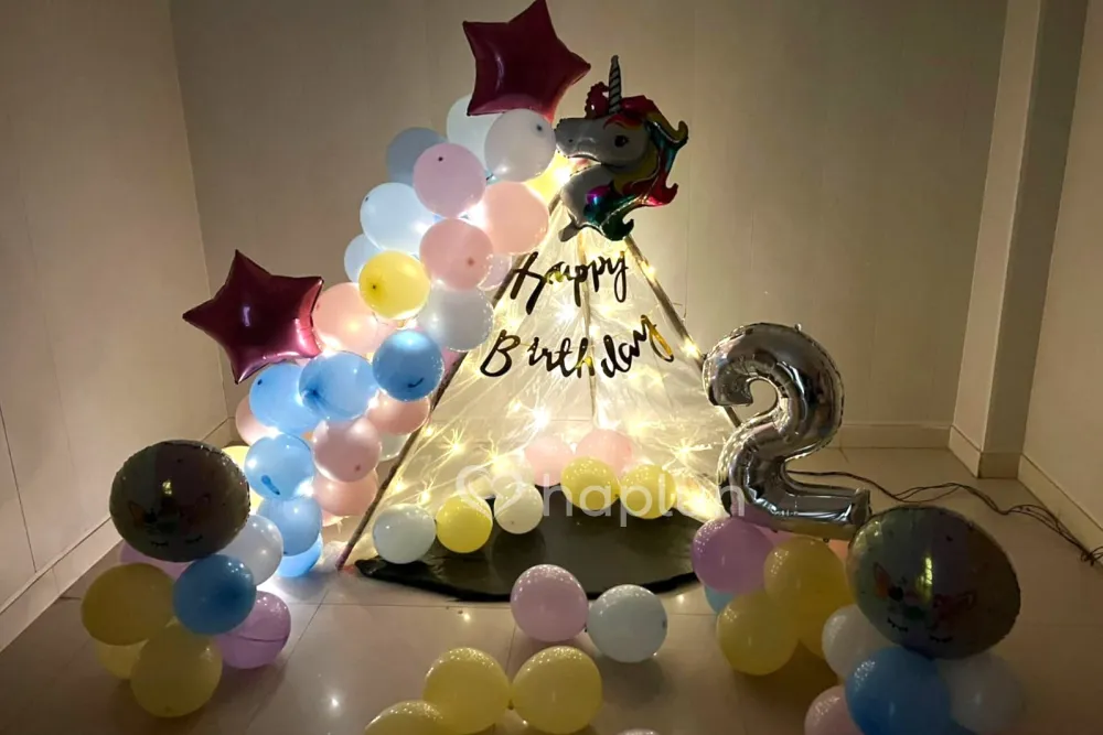Unicorn Tent Balloon Decoration