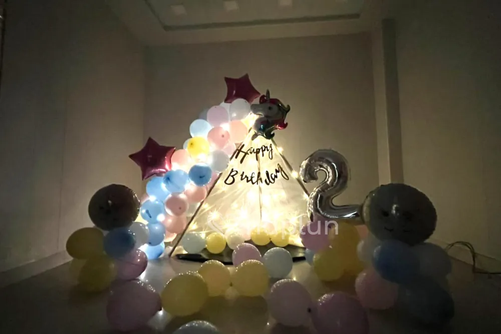 Unicorn Wonderland Birthday Setup