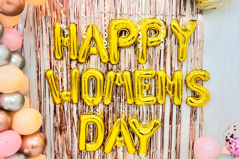 Women's Day Balloon Decor
