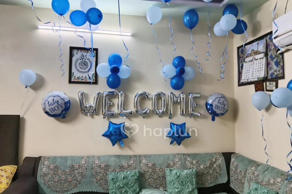 Baby Boy Welcome Balloon Surprise