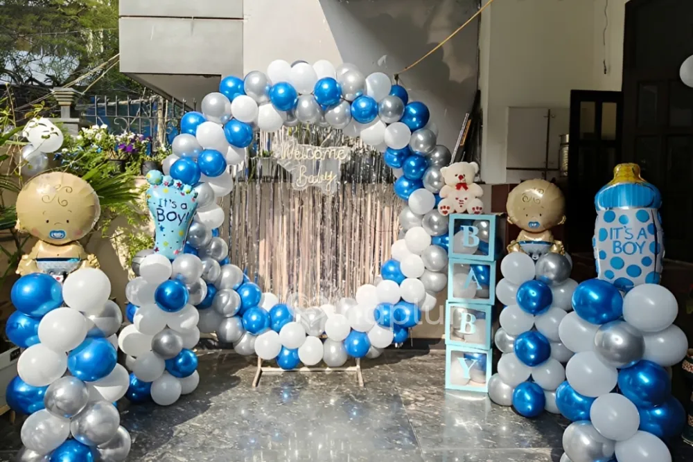 Baby Boy Welcome in Hall