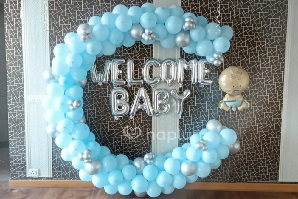 Baby Boy Welcome Set Up at Home