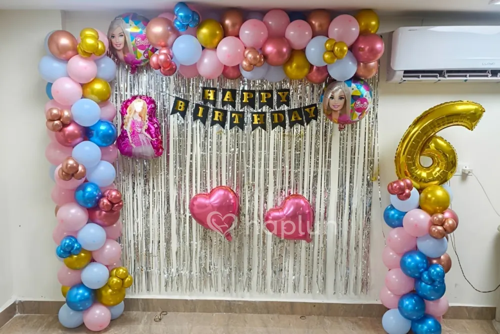 Barbie Theme Decoration for Girls