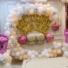 Blush Pink Twins Welcome Surprise