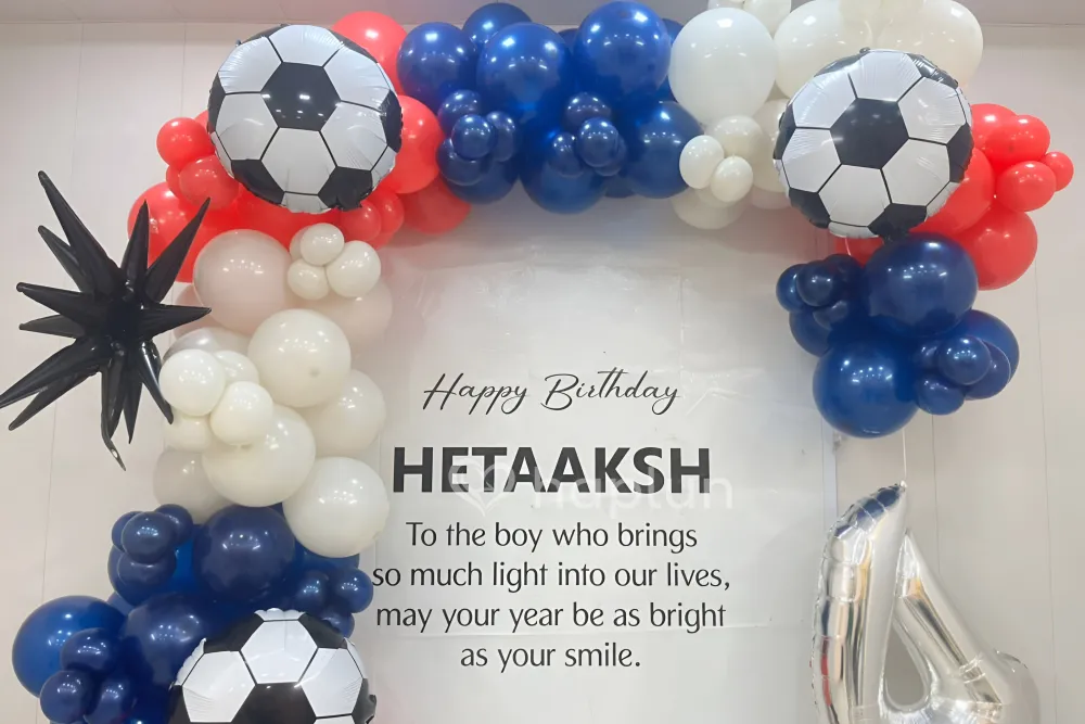 Football Birthday Decor for Flex