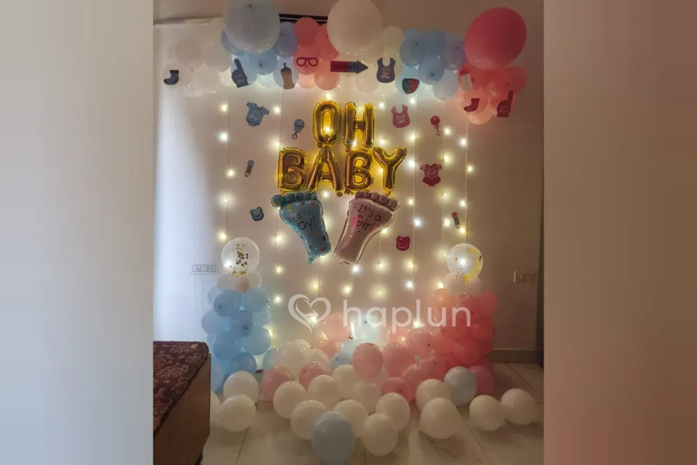 Oh Baby Pastel Themed Balloon Decor