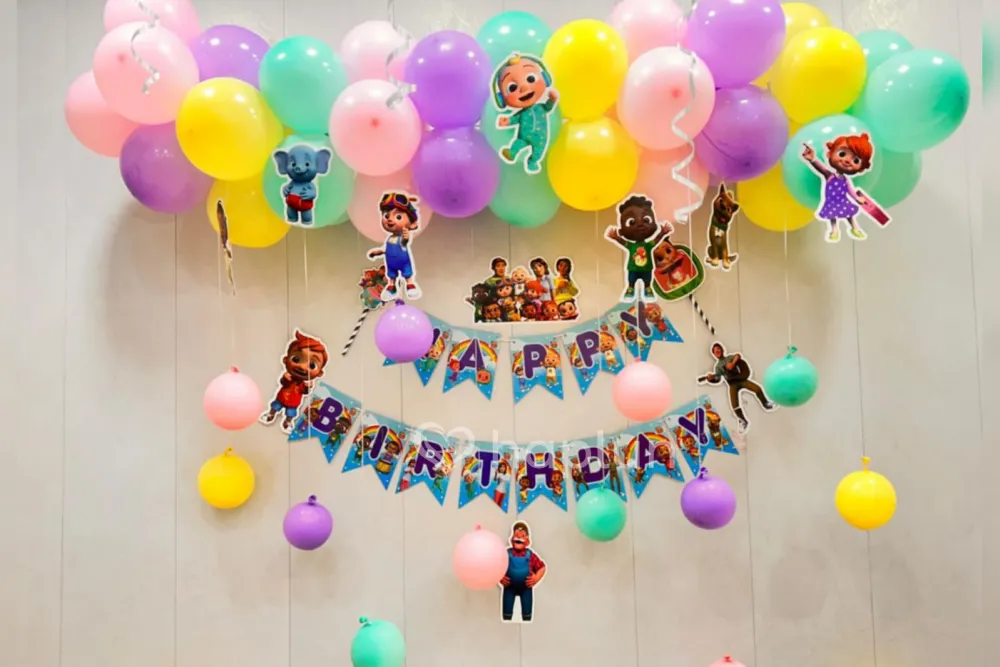 Pastel Cocomelon Decor