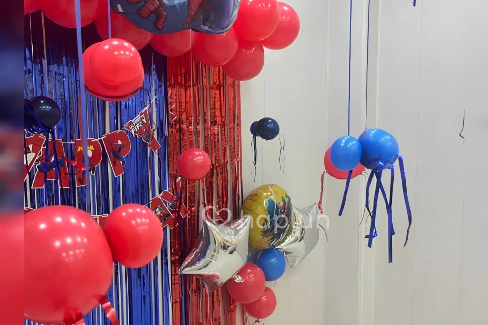 Spider man Kids birthday Decor