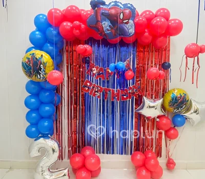 Spidey Birthday Decoration for Kids