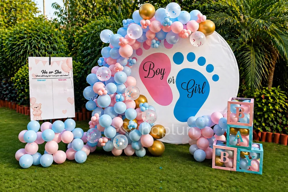 Voguish Baby Shower in Garden