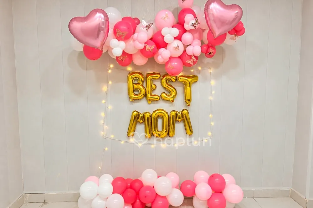 Best Mom Surprise Decoration