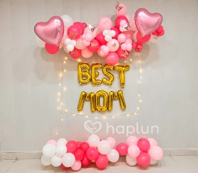 Best Mom Surprise Decoration