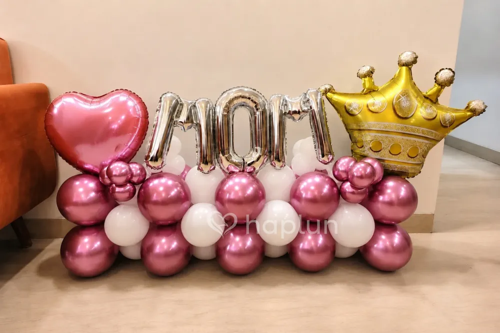 Marquee Birthday Decor for MOM