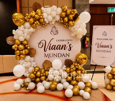 Premium Mundan Ring Setup