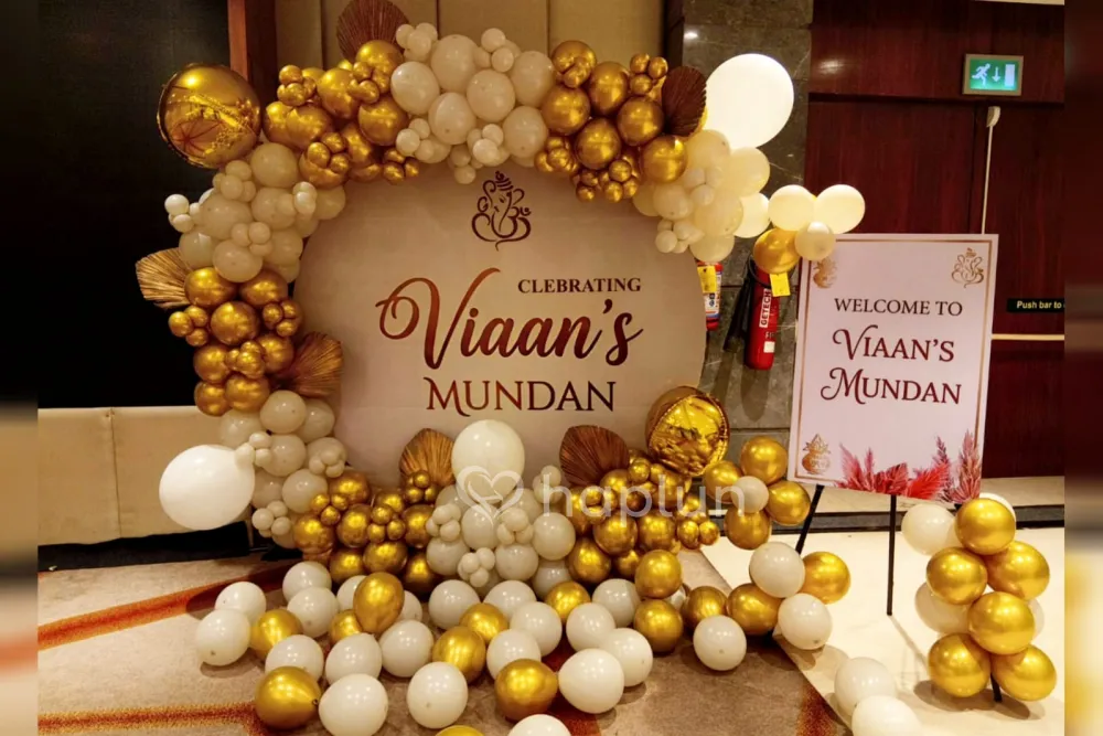 Premium Mundan Ring Setup