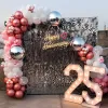 Silver Anniversary Sequin Decor