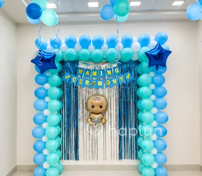 Baby Boy Naming Decoration