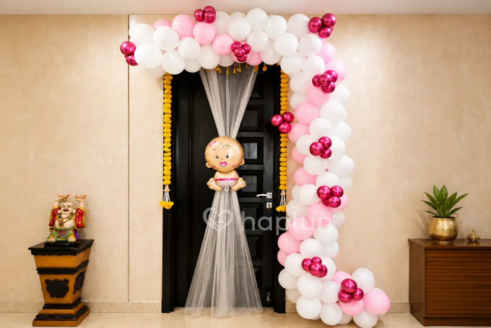 Baby Girl Welcome Door Decoration