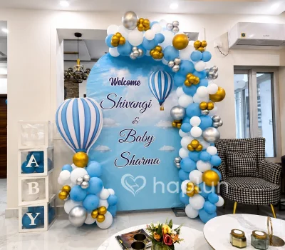 Cute Baby Boy Welcome Decor
