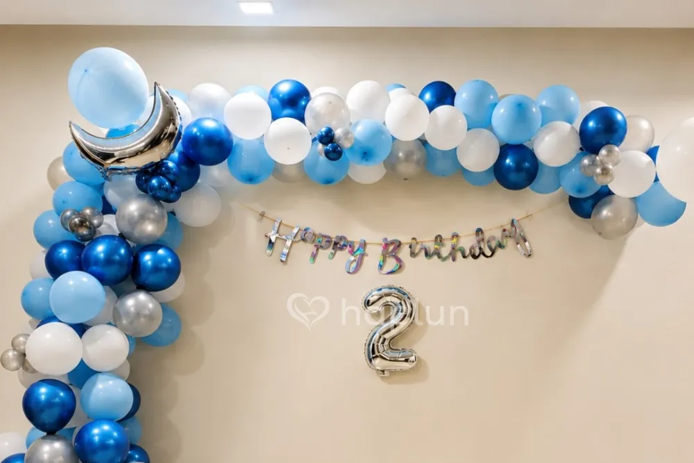 Ocean Blue Birthday Decor