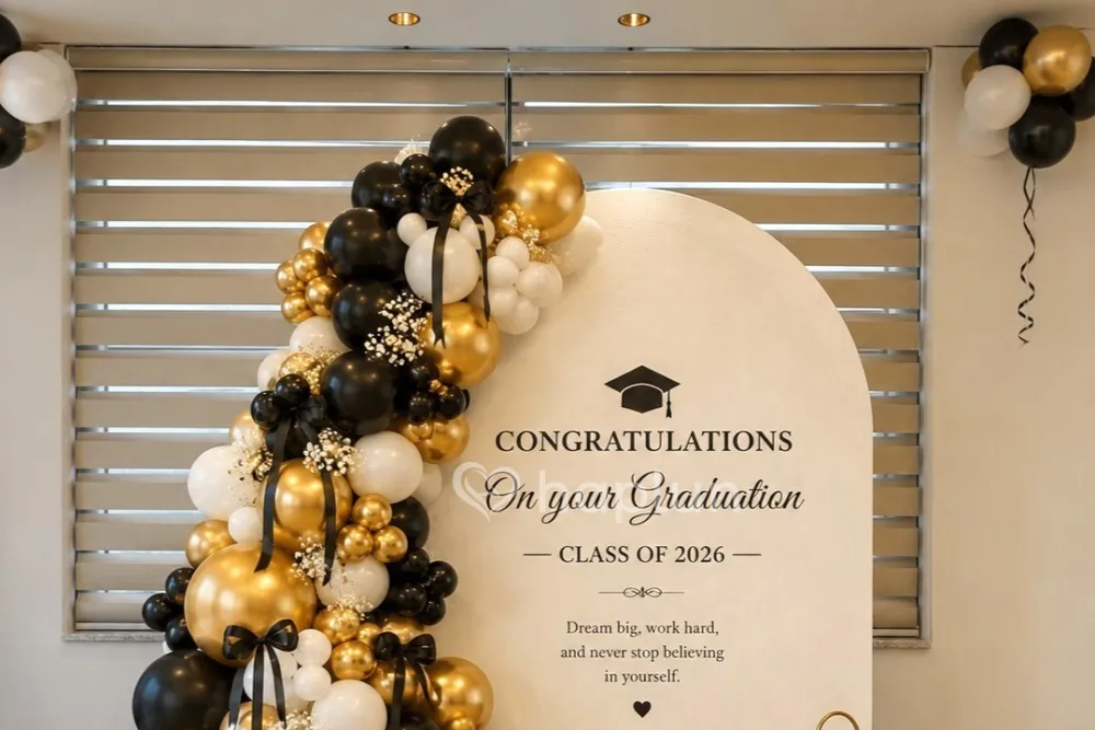 Special Farewell Balloon Setup