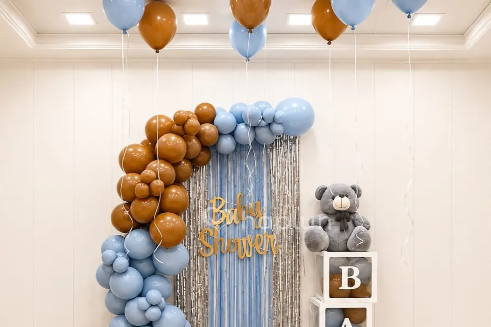 Teddy Bear Baby Shower Balloob Decor