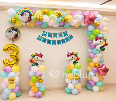 Unicorn Pastel Birthday Setup