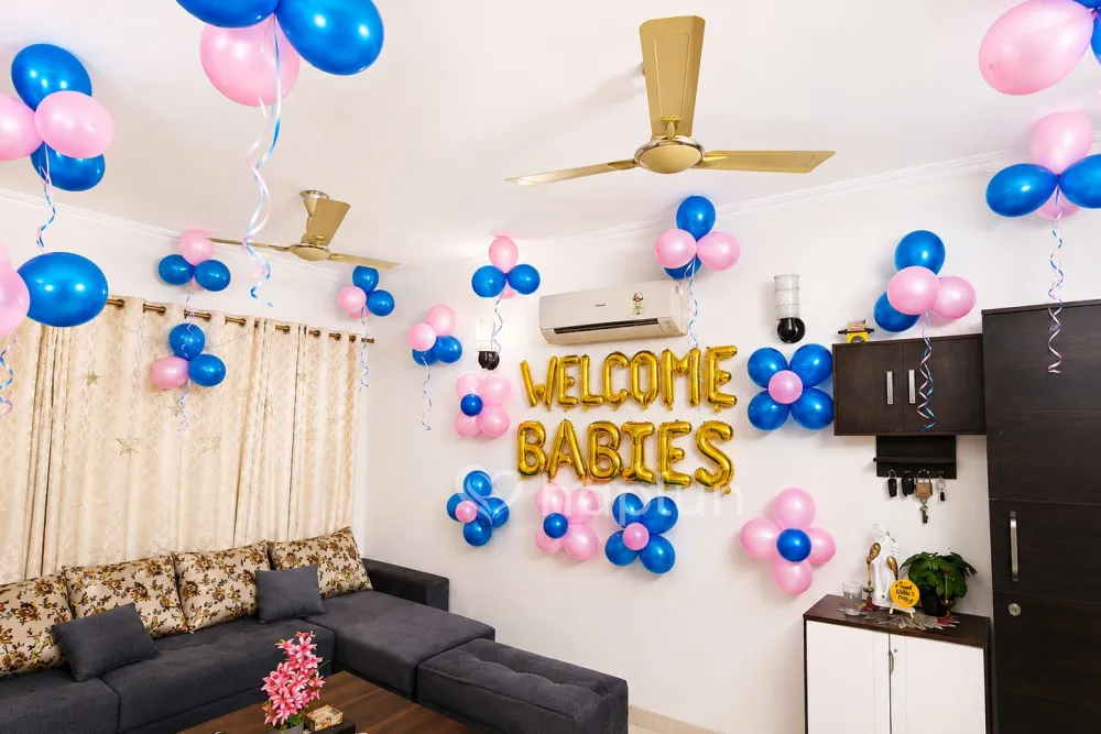 Welcome Decoration for Twins