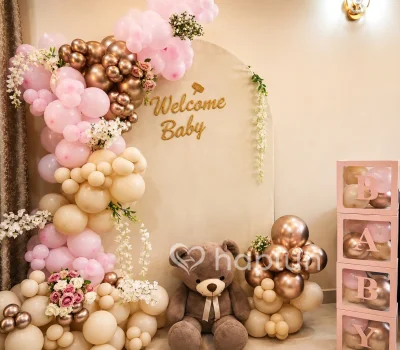 Baby Girl Floral Welcome