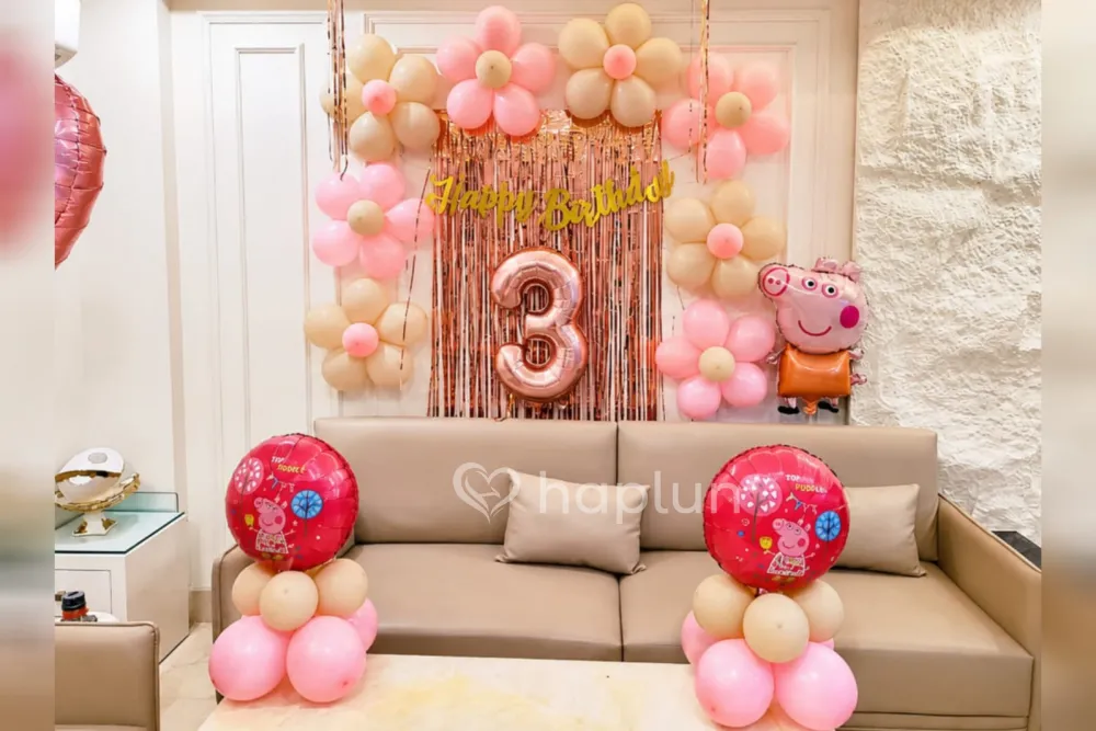 Little Peppa Pig Birthday Decor