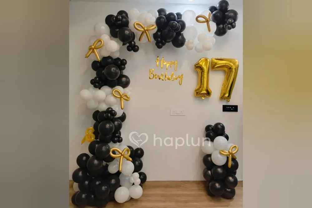 Luxury Bow Balloon Backdrop