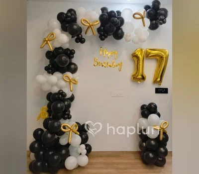 Luxury Bow Balloon Backdrop