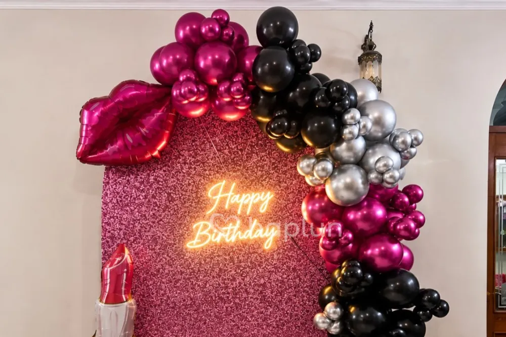 Makeup Theme Balloon Decoration