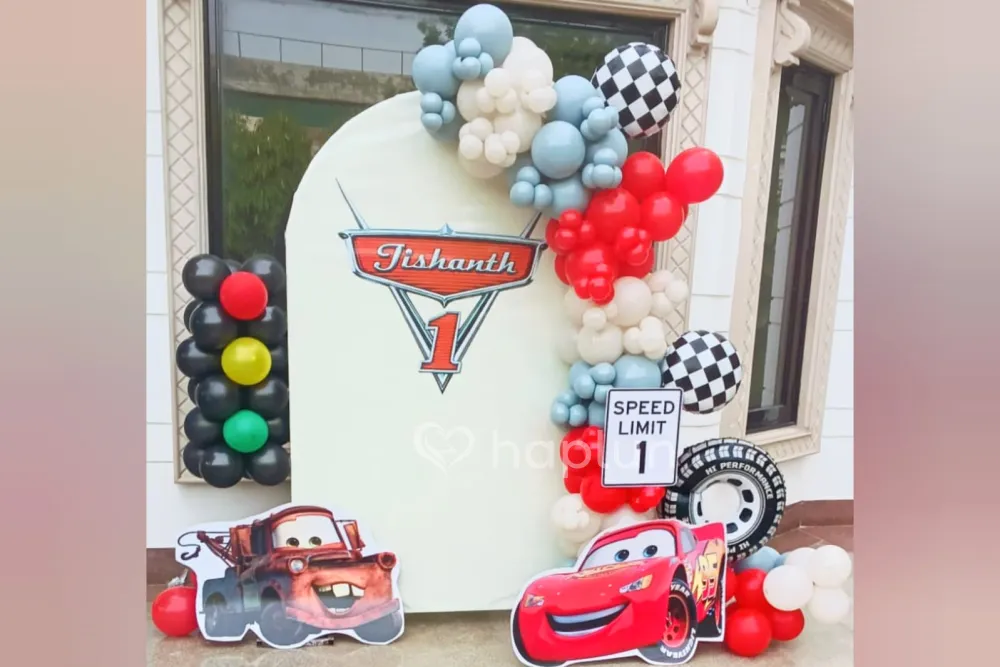 Racing Car Track Setup for Kids