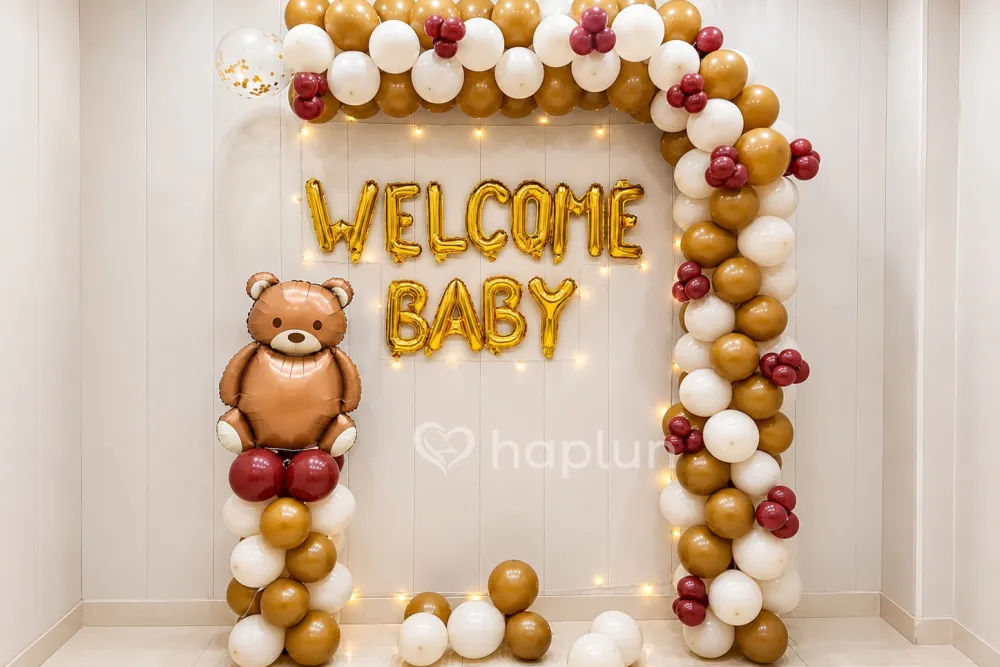 Teddy Bear Baby Welcome Decor