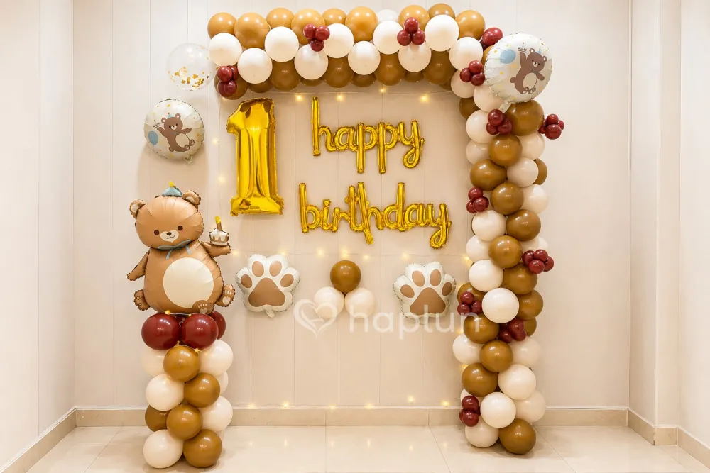 Teddy Bear Birthday Setup
