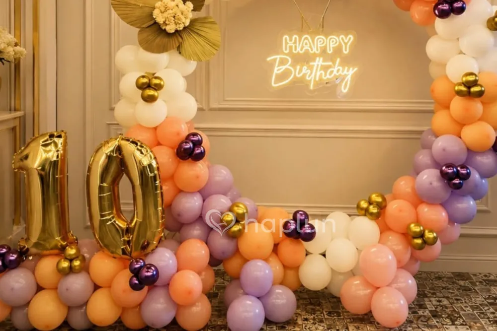 10th Birthday Ring Decor