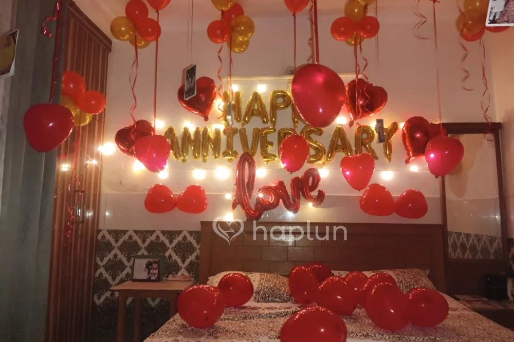 Anniversary Moonlight Room Decoration
