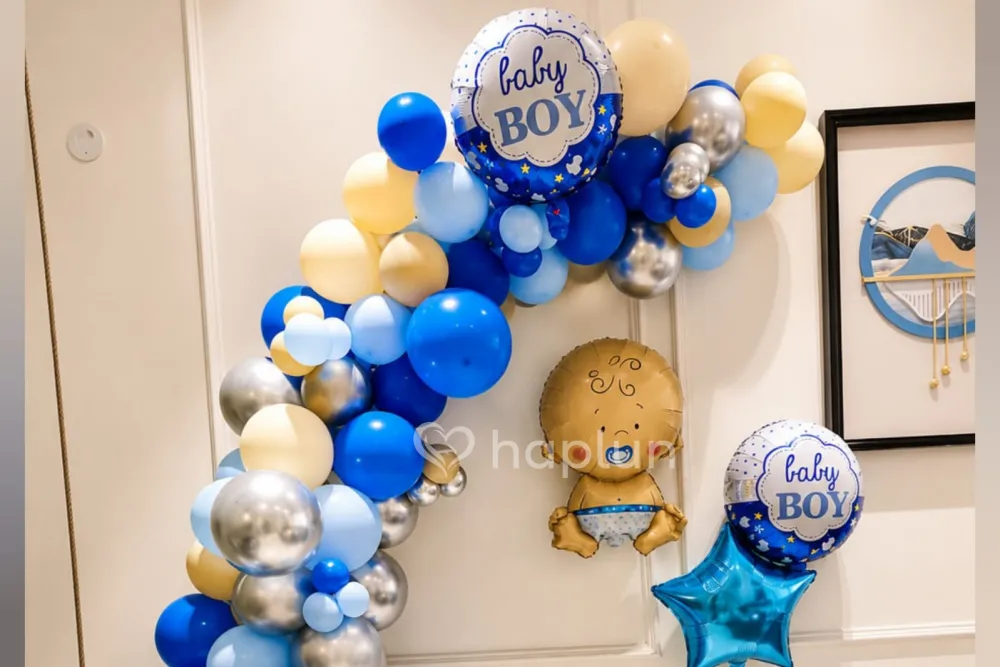 Baby Boy Welcome Decor