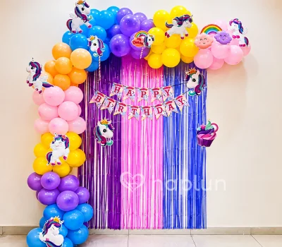 Pastel Unicorn Theme Decoration