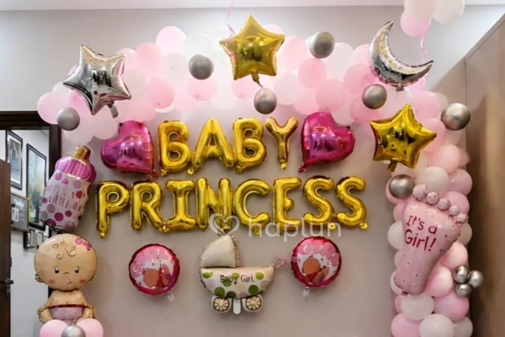 Baby Girl Welcome Decor