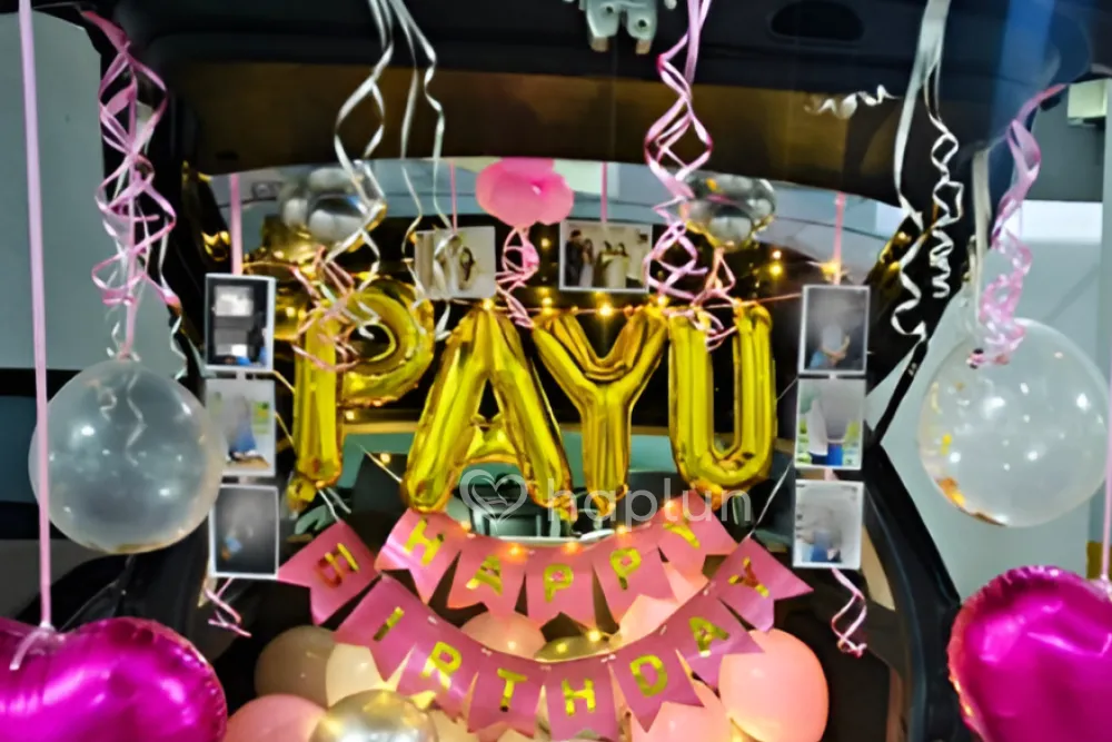 Car Dikki Decor Girlfriend's Birthday